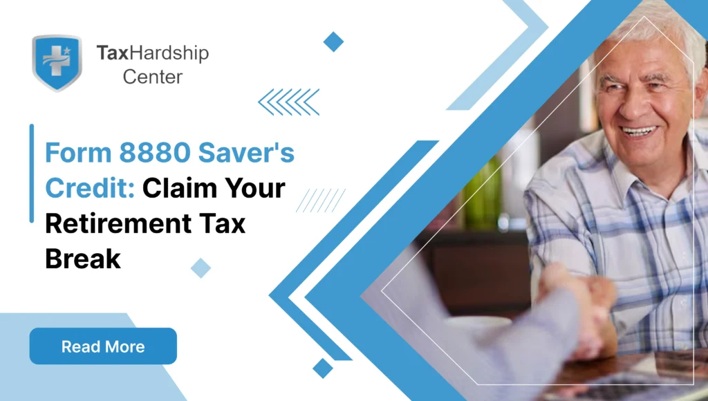 Form 8880 Saver’s Credit guide explaining how eligible taxpayers can claim a retirement savings tax credit.