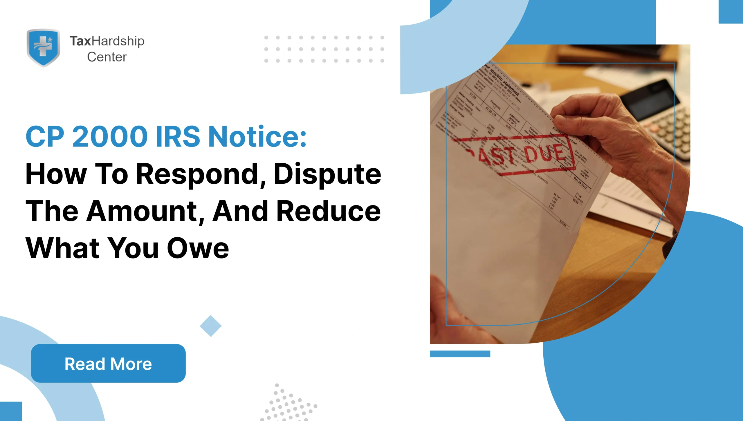 Learn how to respond to a CP2000 notice, dispute the proposed amount with evidence, reduce tax due, and avoid penalties before assessment.