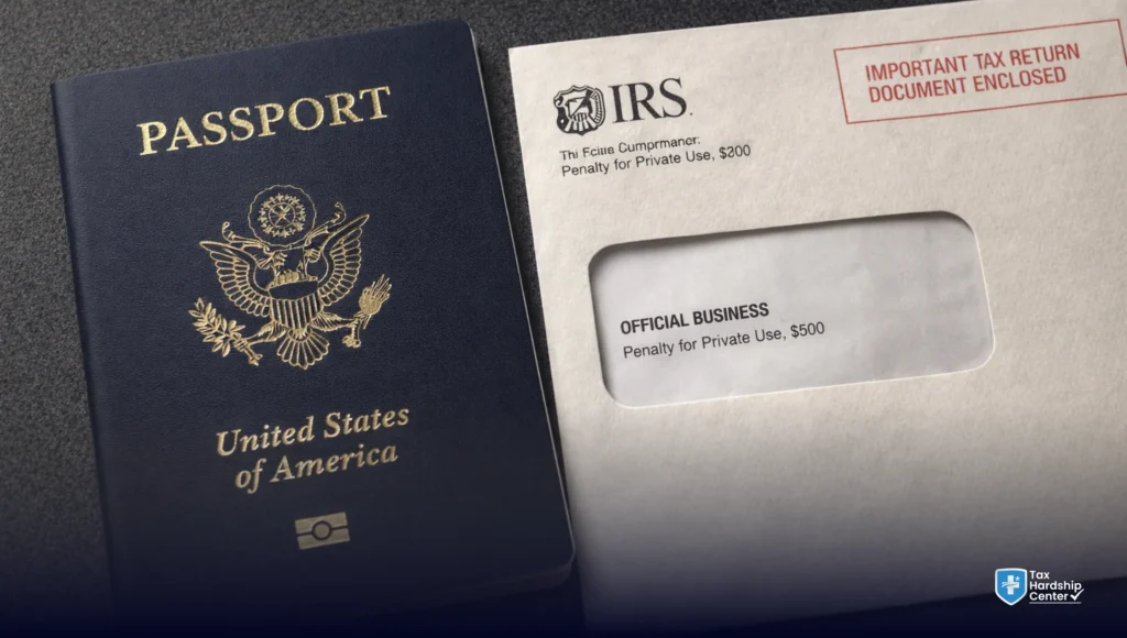 IRS seriously delinquent tax debt passport denial risk
