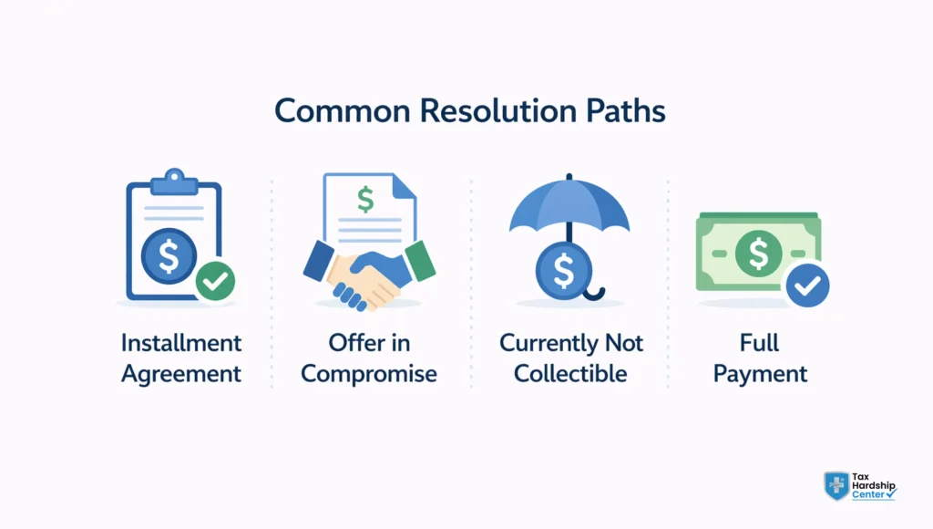 Four IRS resolution options that reverse seriously delinquent tax debt certification